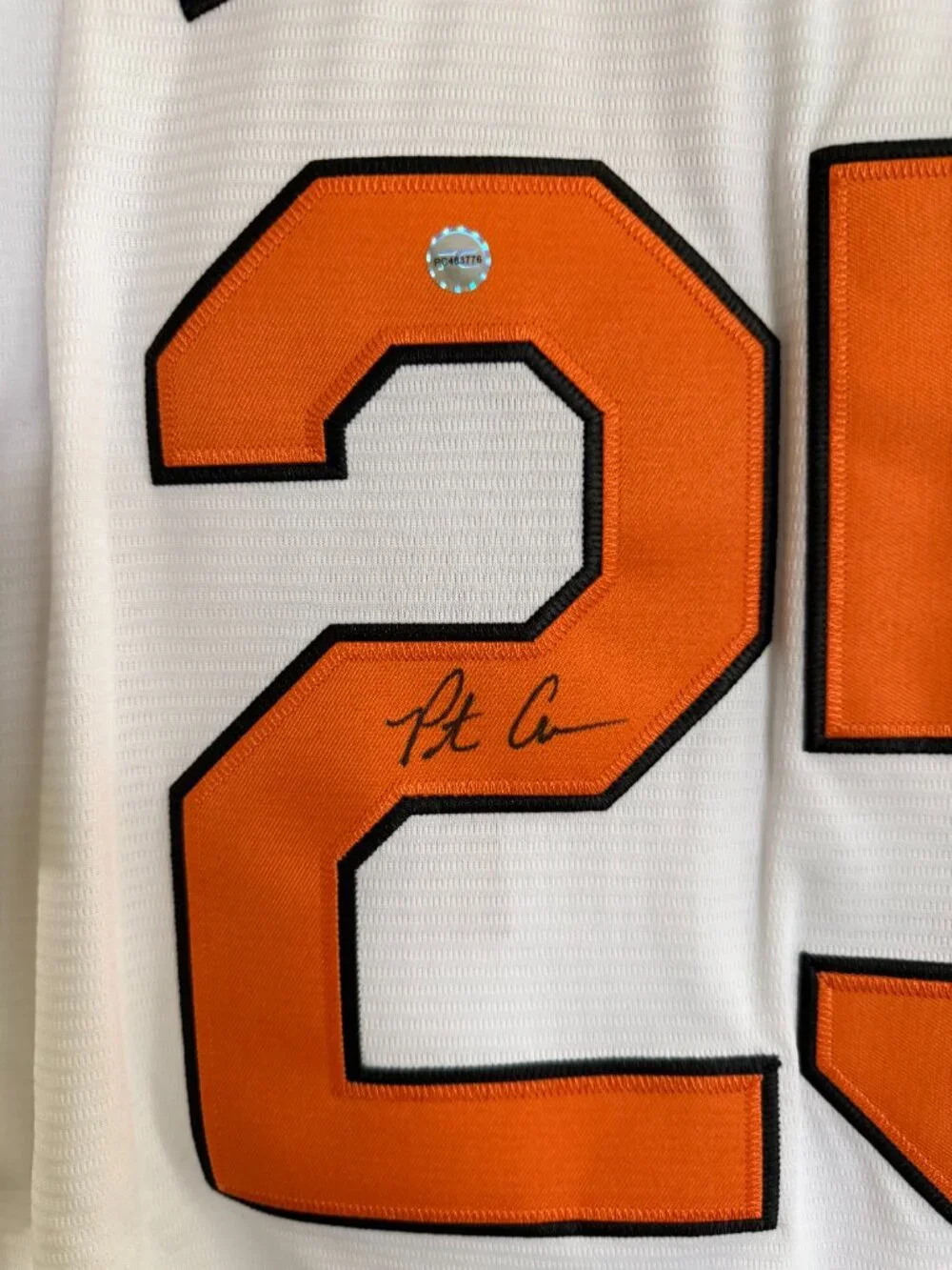 PETE ALONSO SIGNED BALTIMORE ORIOLES MLB AUTOGRAPHED NIKE JERSEY W/COA - L 21-1